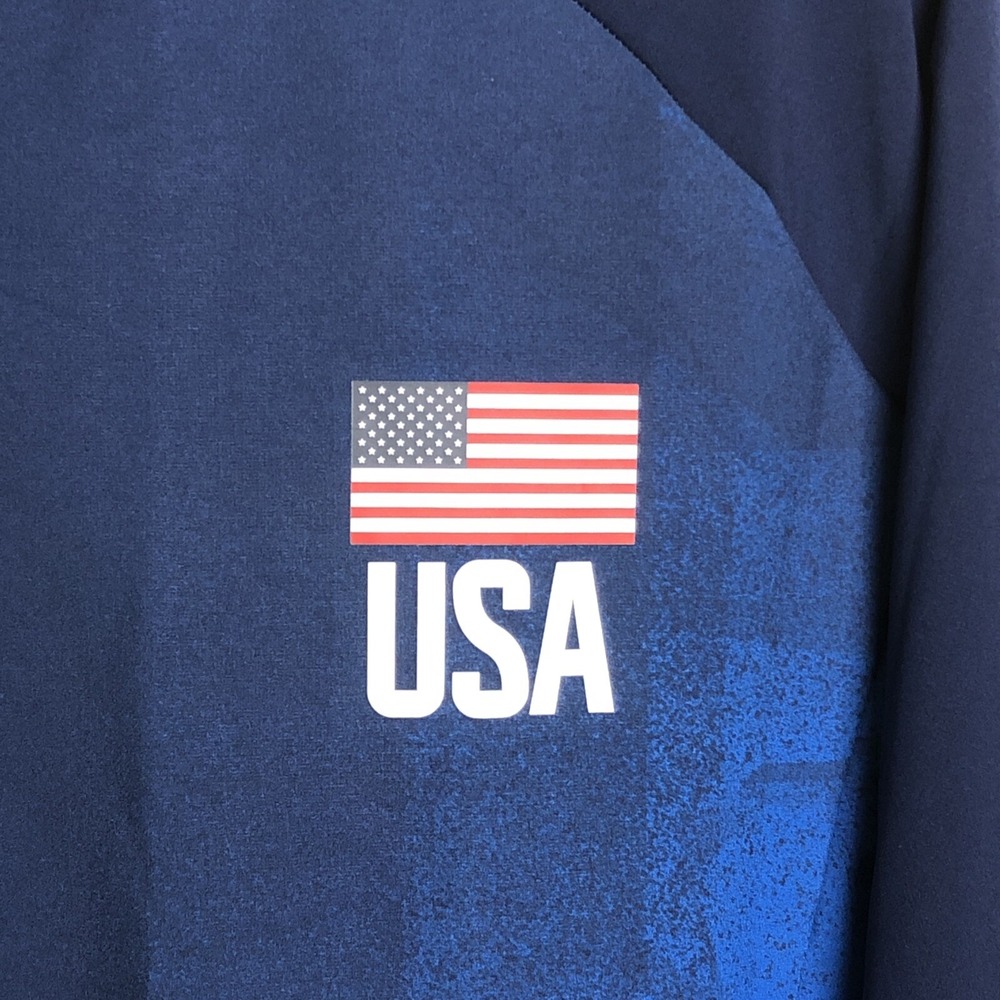 Adidas USA Team  Volleyball Warm Up Jacket Women's Size XL - Picture 3 of 15